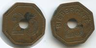 Deutsches Reich Kaiserreich 25 Pfennig Token Jeton Wertmarke T625 - Biebercafe Bieber-Café Hamburg -