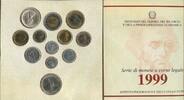 Italien Republik Offizieller Kursmünzensatz GN272 - Original KMS Coins Mint Set mit Silber Italy -