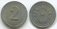 Deutschland Bundesrepublik Bayern 2 Pfennig Wertmarke T089 - Simbach Heraklith Token Coinage RAR Germany Bavaria -