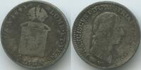 Österreich Kaiserreich Lombardei & Venetien ¼ Lira Silber G5617 - Franz I. 1804-1835 Zwitterprägung Extrem Selten! Lombardy-Venetia -
