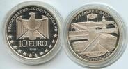 Bundesrepublik Deutschland 10 Euro Silber R10391 - BRD 100 Jahre U-Bahn in Deutschland German Subways Anniversary -