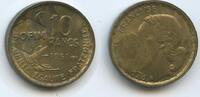 Madagaskar - Societe Francaise des Iles Malgaches 10 Francs G1041 - Juan de Nova Phosphat Mine Token counterstamp SOFIM on French 10 Francs -