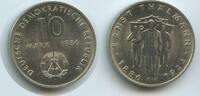 Deutsche Demokratische Republik 10 Mark 1986 A Berlin G12866 - Ernst Thälmann 1886-1944 - German Democratic Republic DDR Fast unzirkuiert