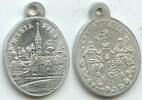 Deutschland Bayern Planegg Pilgermedaille, Wallfahrtsmedaille M3722 - Maria Eich Gnadenbild Augustinerkloster -