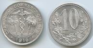 Algerien Alger 10 Centimes 1916 G1132 - RAR Algeria Token Coinage Unzirkuiert