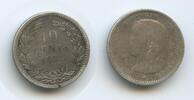 Niederlande 10 Cents Silber G14475 - Wilhelmina I.1890-1948 Netherlands -