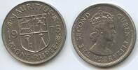 Mauritius One Rupee G11484 - Queen Elisabeth II. -