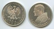 Polen 1000 Zlotych H0510 - Papstbesuch Johannes Paul II. - Visit of Pope John Paul II. Poland -