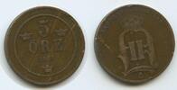 Schweden 5 Öre (5 Øre) G2049 - Oscar II. 1872-1907 Svergie Sweden -