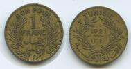 Tunesien Französisches Protektorat 1 Franc G1387 - Tunisia French Protectorate -