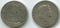 Schweiz Eidgenossenschaft 20 Rappen G3236 - Federal State Switzerland Suisse Confoederation Helvetia -