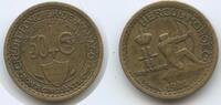 Monaco Fürstentum 50 Centimes G11354 - Principality of Monaco Louis II. 1922-1949 Herkules -