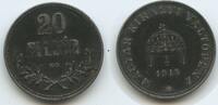 Ungarn Kaiserreich 20 Filler G5583 - Karl I. 1916-1918 Hungary -