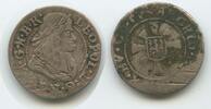 RDR Österreich Hall in Tirol 1 Kreuzer Silber H1075 - Leopold I. 1658-1705 -
