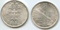 Portugal 20 Escudos Silber H0081 - Opening of Salazar Bridge -