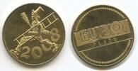 Österreich Glücksbringer Glücksmünze Neujahrsmünze L2167 - Euro Plaza (Wien Meidling) Schornsteinfeger Kaminfeger -