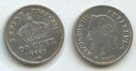 Frankreich 20 Centimes Silber M#8434 - Strassbourg Napoleon III. 1852-1870 France -
