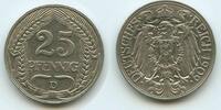 Deutsches Reich Kaiserreich 25 Pfennig G4656 - Wilhelm II. 1888-1918 Germany Empire Munich -