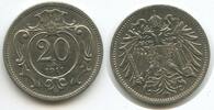 Österreich Kaiserreich 20 Heller G4055 - Franz Joseph I. 1848-1916 Austria -