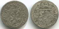 Erzbistum Salzburg 1 Pfennig Silber G5847 - Paris von Lodron 1619-1653 -