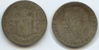 Spanien 1 Peseta Silber G8910 - ALFONSO XIII. 1886-1931 Spain España -