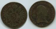 RDR Österreich Ungarn 3 Kreuzer G5978 - Transilvania Karlsburg Franz II. Austria -