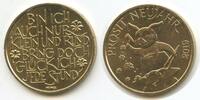 Österreich Wien Glücksbringer Glücksmünze Neujahrsmünze L2458 - Glücksbringer Glücksschweinchen als Hufschmied Prosit Neujahr -
