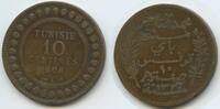 Tunesien Französisches Protektorat 10 Centimes G1403 - Muhammad al-Nasir Bey - French Protectorate Tunisia -
