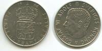 Schweden 1 Krona Silber G2484 - Gustaf VI. 1950-1973 Sweden -