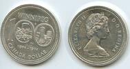 Kanada 1 Dollar Silber G6508 - Winnipeg Elizabath II. Canada -
