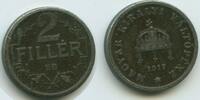 Ungarn Kaiserreich 2 Filler G4111 - Karl I. 1916-1918 Hungary -