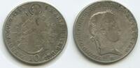 Österreich Kaiserreich 10 Krajczar Silber H0188 - Ferdinand I. 1835-1848 Hungary -