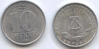 Deutsche Demokratische Republik 10 Pfennig G12868 - RARES JAHR German Democratic Republic DDR -