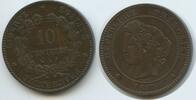 Frankreich 10 Centimes G9296 - RAR Ceres France -