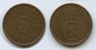 Island 5 Aurar G0662 - Christian X. 1912-1944 Iceland -