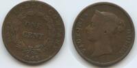 Britisch Malaysia - Straits Settlements One Cent G6048 - Victoria 1837-1901 - East India Company -