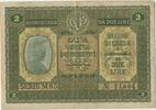 Italien 2 Lire GB211 - Banknote Cassa Veneta dei Prestiti Italy -