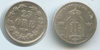 Schweden 25 Öre (25 Øre) G15624 - Oscar II.1872-1907 Svergie Sweden -