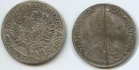 RDR Österreich Hall in Tirol VI Kreuzer Silber G5329 - Karl VI. 1711-1740 -