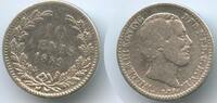 Niederlande 10 Cents Silber G14504 - Wilhelm III. 1849-1890 Netherlands -