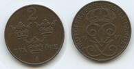 Schweden 2 Öre (2 Øre) G15612 - Gustaf V. 1907-1950 Sweden -
