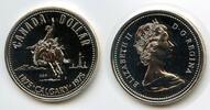Kanada 1 Dollar Silber G6498 - Calgary Cowboy auf Pferd Canada -