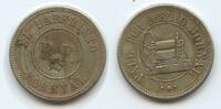 Kuba Cuba Token Jeton Wertmarke GX484 - El Laberinto, Yareyal, R.F. Vale por Medio Jornal (Sugar Cane Crusher) -