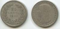 Niederlande Königreich 25 Cents Silber G13490 - Wilhelmina I.1890-1948 Netherlands -