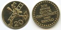 Österreich Glücksbringer Glücksmünze Neujahrsmünze L2072 - Glücksbringer Schornsteinfeger, Rauchfangkehrer, Kaminfeger -