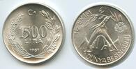 Türkei 1500 Lira G3540 - Ziegen Goats FAO World Food Day Turkey -