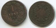Österreich Ungarn Siebenbürgen 1 Kreuzer G14953 - RAR Transylvania Franz Joseph I. 1848-1916 Austria -