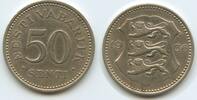 50 Senti 1936 Estland G8410 - RAR Eesti Vabariik Republic of Estonia Sehr schön