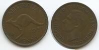 Australien One Penny G12323 - Känguru King George VI. 1936-1952 Australia -