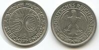 Deutsches Reich Weimar 50 Reichspfennig G10348 - SEHR RAR Germany Weimar Republic -